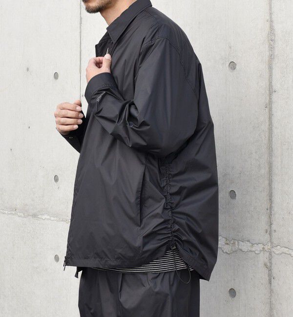 SHIPS any「SHIPS any:〈撥水加工〉DICROS スピンドル ジップ シャツ(セットアップ対応)◇」|シャツ・ブラウス|