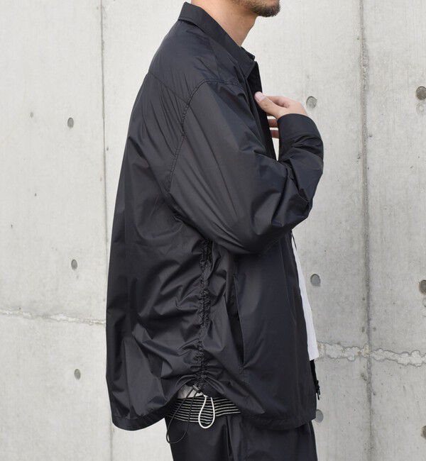 SHIPS any「SHIPS any:〈撥水加工〉DICROS スピンドル ジップ シャツ(セットアップ対応)◇」|シャツ・ブラウス|