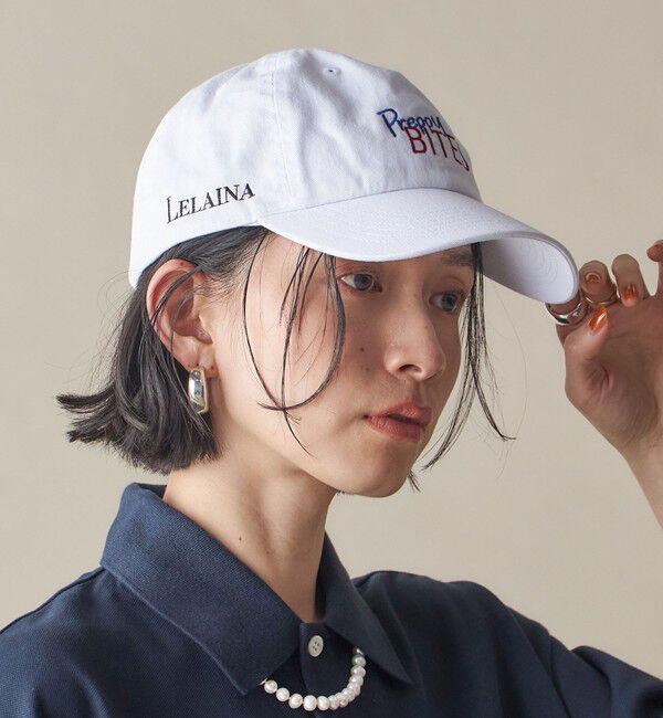 SHIPS for women「SHIPS NINE CASE:エンブロイダリー キャップ」|キャップ・キャスケット|