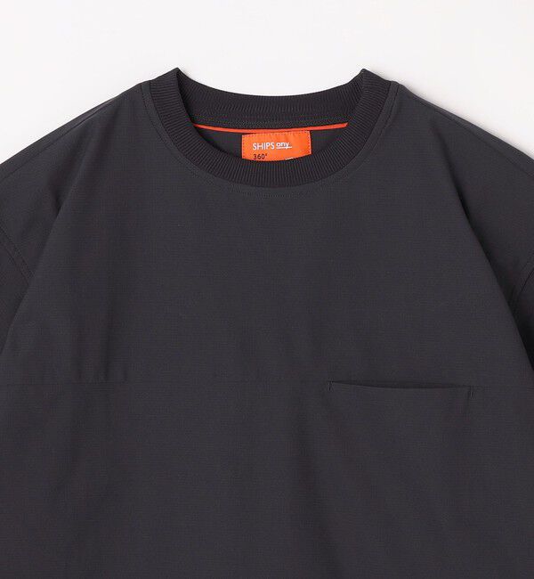 SHIPS any「SHIPS any: 360&deg; THE CIRCLE STRETCH ポケット Tシャツ(セットアップ対応)◆」|Tシャツ・カットソー|