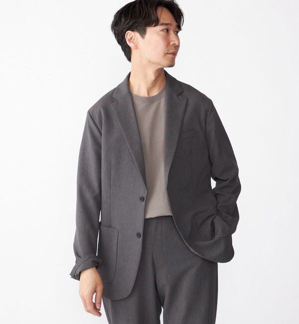 SHIPS「SHIPS: リネン&times;TEXBRID クルーネック ニット Tシャツ」|ニット・セーター|