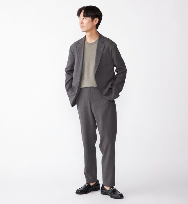 SHIPS「SHIPS: リネン&times;TEXBRID クルーネック ニット Tシャツ」|ニット・セーター|