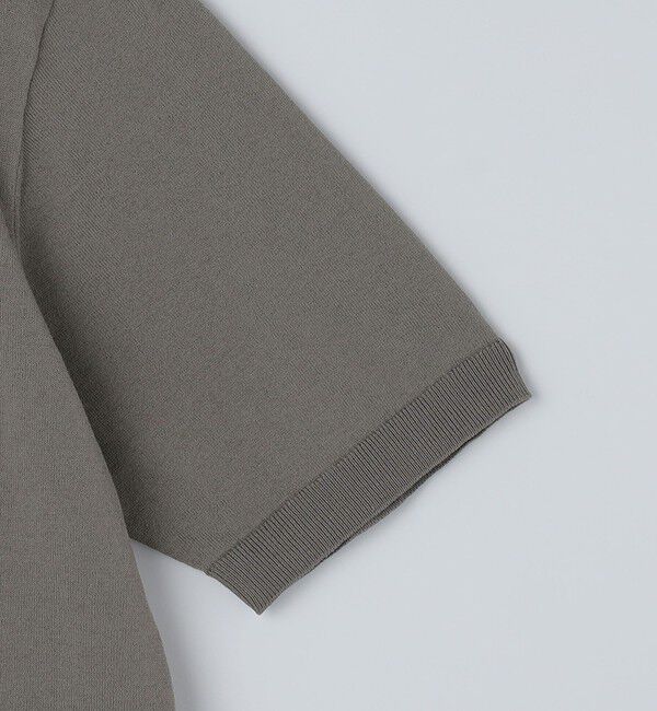 SHIPS「SHIPS: リネン&times;TEXBRID クルーネック ニット Tシャツ」|ニット・セーター|