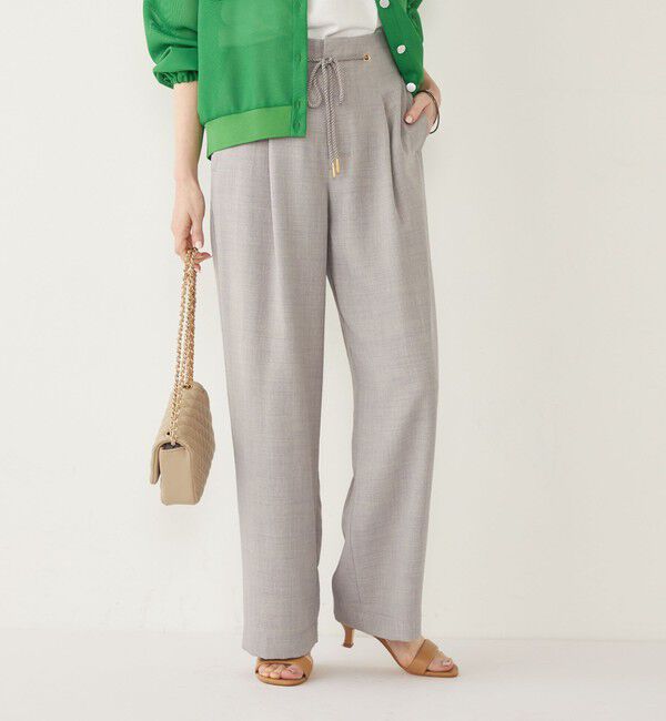 SHIPS Colors 「SHIPS Colors:〈洗濯機可能〉リネンライク イージー パンツ 2◇」|その他|