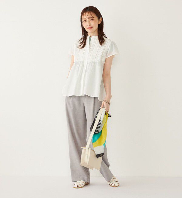 SHIPS Colors 「SHIPS Colors:〈洗濯機可能〉リネンライク イージー パンツ 2◇」|その他|