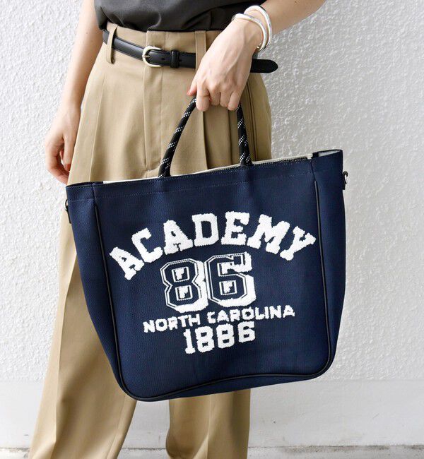 SHIPS for women「カレッジ レオパード ジャカード A4 バッグ」|ショルダー・メッセンジャー|