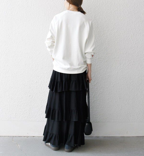 SHIPS any「【SHIPS any別注】Collegiate Pacific: ロゴ プリント ＆ 刺繍 スウェット 25AW」|スウェット・ジャージ|