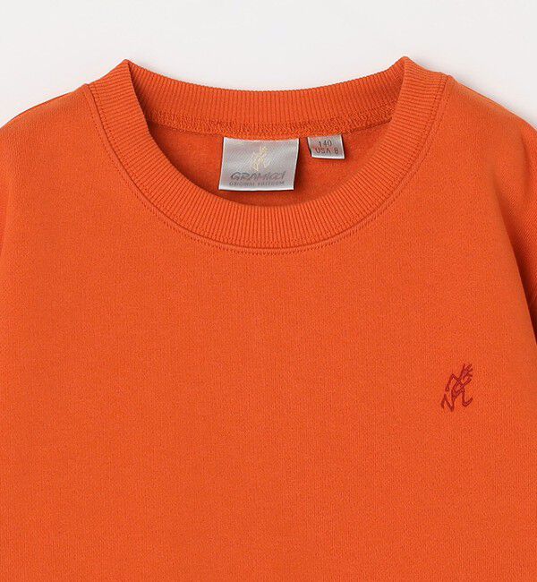 SHIPS any「GRAMiCCi: ワンポイント ロゴ 刺繍 クルーネック スウェット(140~150cm)<KIDS>」|スウェット・ジャージ|