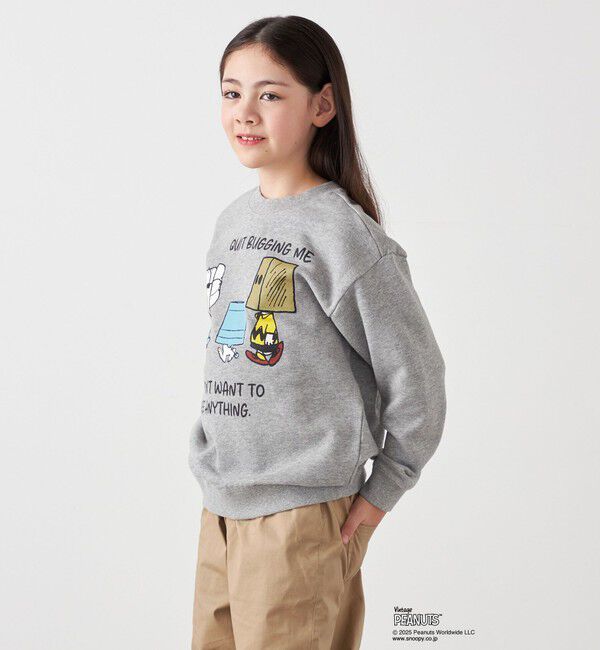 SHIPS any「SHIPS any: SNOOPY コラボ NOT THERE グラフィック プリント スウェット <KIDS>」|スウェット・ジャージ|