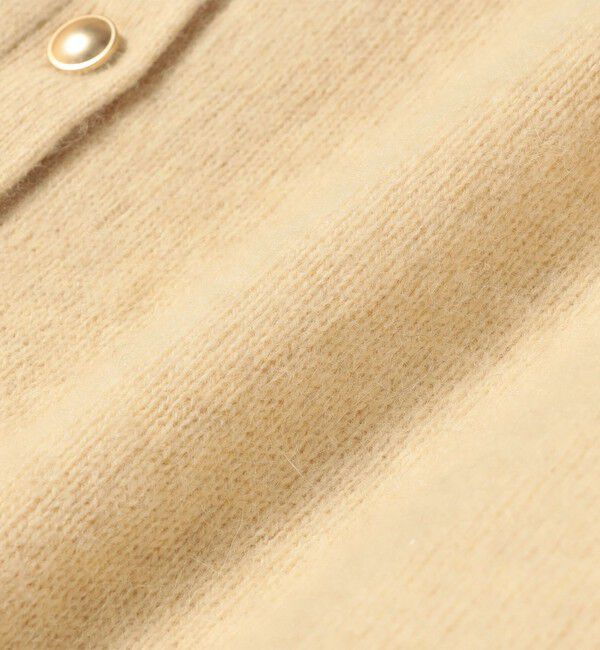 SHIPS Colors 「SHIPS Colors:フォックス アンゴラ クルーネック カーディガン◇」|カーディガン|