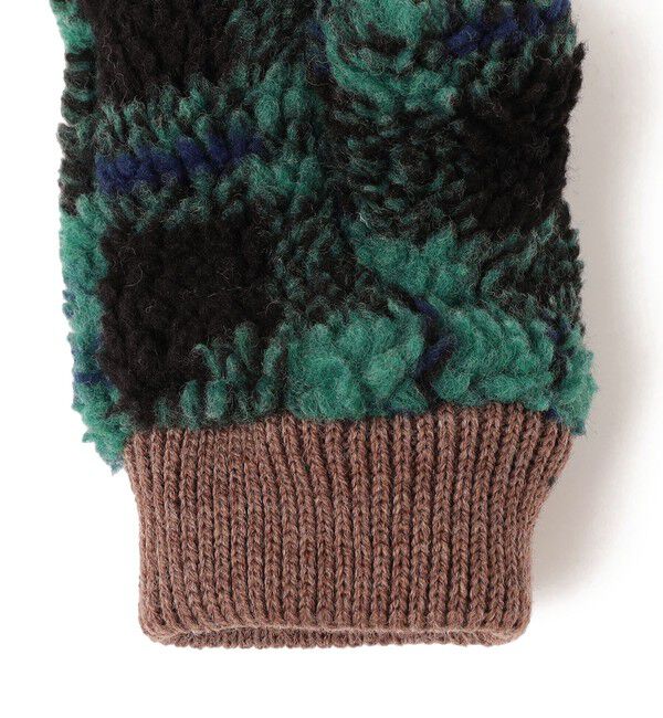 SHIPS Colors 「SHIPS Colors: KIDS / ボア フィンガーレス グローブ」|手袋|