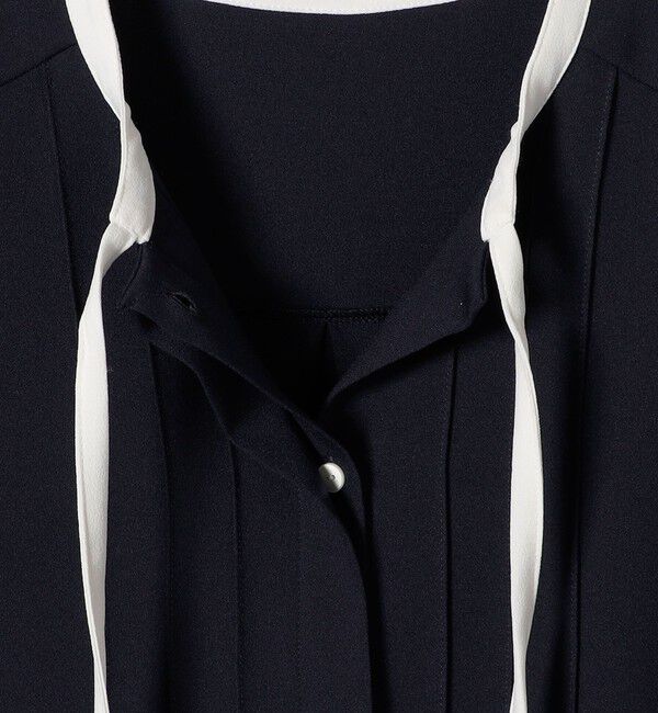 SHIPS for women「〈洗濯機可能〉無地 / プリント ピンタック ブラウス（セレモニー対応可）」|シャツ・ブラウス|