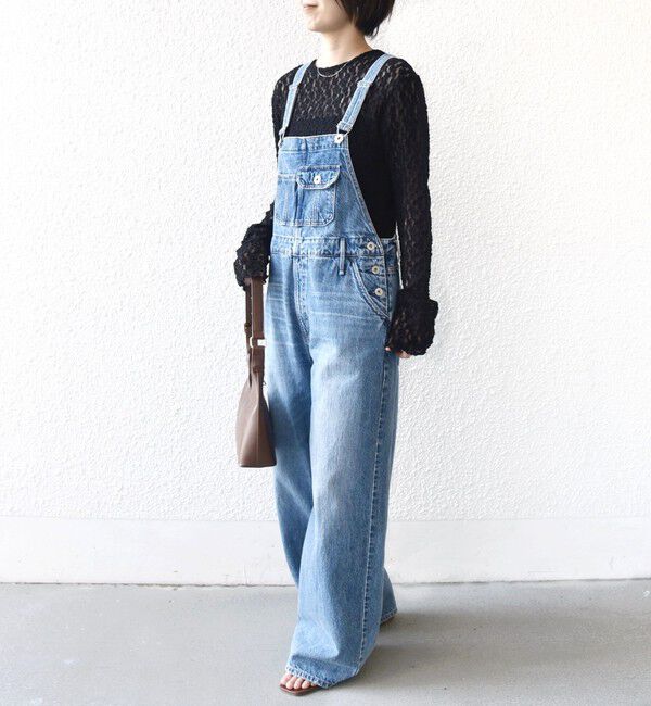 SHIPS for women「〈手洗い可能〉ラッセル レース ヘンリー ネック 2WAY プルオーバー」|Tシャツ・カットソー|