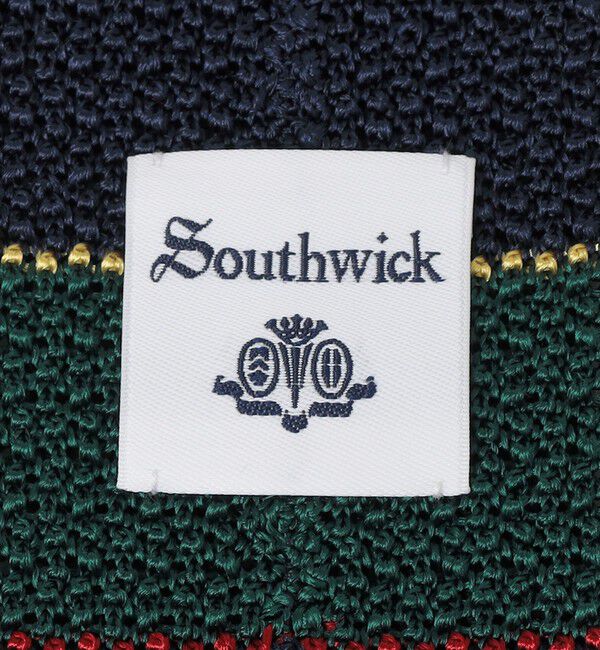 SHIPS「Southwick: シルク レジメンタル ニット ネクタイ」|ネクタイ・蝶ネクタイ|