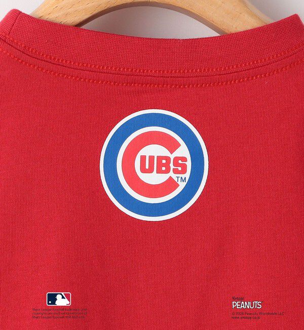 SHIPS KIDS「SHIPS KIDS:100～125cm / PEANUTS&times;MLB プリント Tシャツ」|Tシャツ・カットソー|