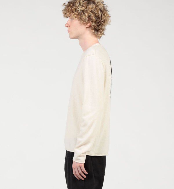 JAMES PERSE「GRATEFUL DEAD リサイクルドカシミヤ バックプリントプルオーバー MRBC3426GM」|ニット・セーター|