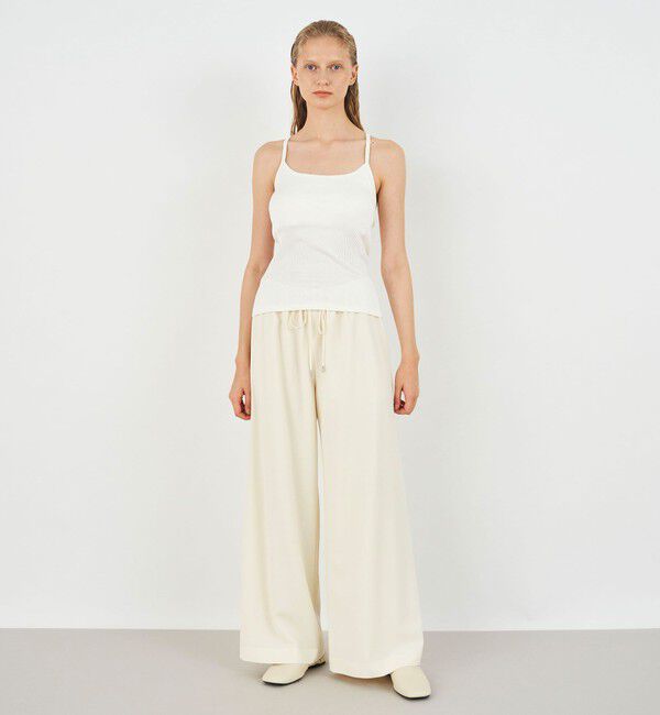 DES PRES「シルクコットンリブ キャミソール」|Tシャツ・カットソー|