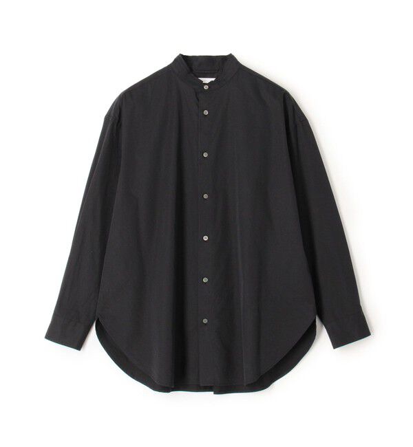 GALERIE VIE「コットンブロード スタンドカラーシャツ」|シャツ・ブラウス|69 ネイビー