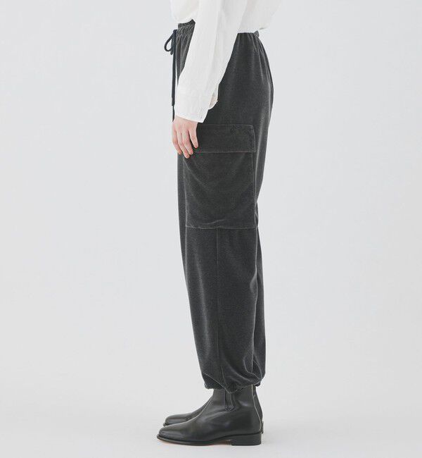 GALERIE VIE「コットンベロア カーゴパンツ」|カーゴ|