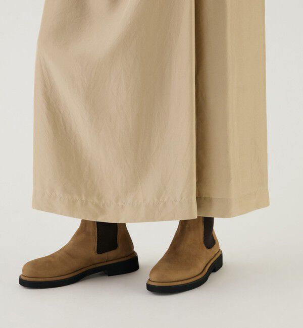 GALERIE VIE「フェブリルシルク サイドタックマキシスカート」|フレア|