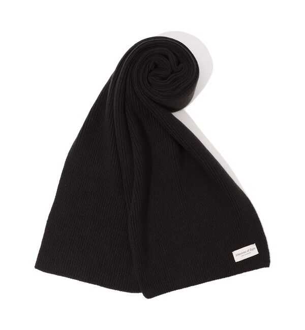 TOMORROWLAND GOODS「Johnstons of Elgin カシミヤ リブニットマフラー」|マフラー|