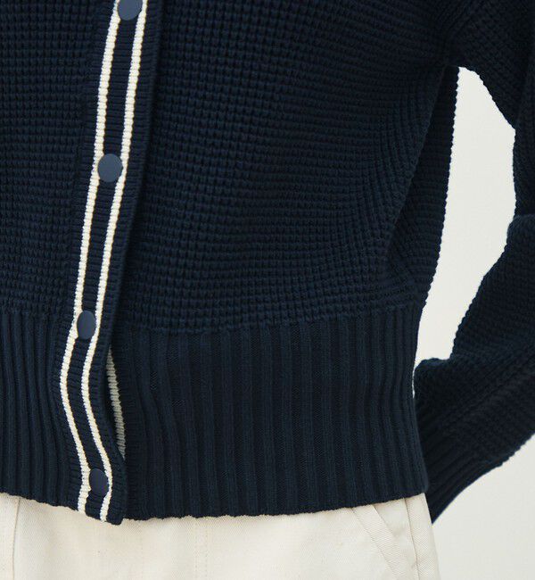 MACPHEE「ハイブリットコットン コンパクトブルゾン」|カーディガン|