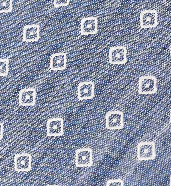 TOMORROWLAND GOODS「STEFANO BIGI シルクコットンリネン 小紋柄ネクタイ」|ネクタイ・蝶ネクタイ|