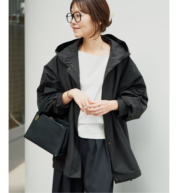 Plage「撥水hoodie mods ブルゾン」|その他|ブラック