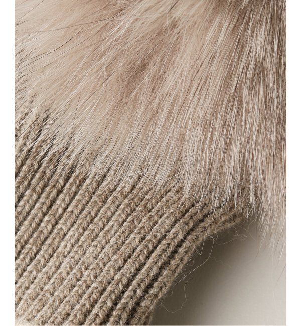 IENA LA BOUCLE「ALPO/アルポ FOX FUR グローブ 838/MCFOX」|手袋|