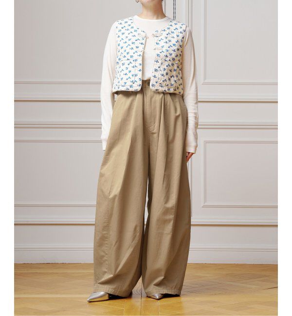 IENA LA BOUCLE「IENA LA BOUCLE シアーフライスロングスリーブTシャツ」|Tシャツ・カットソー|