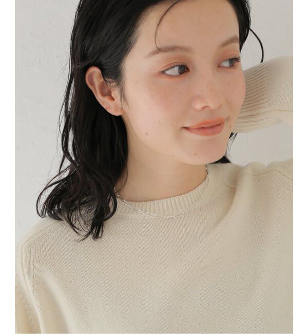 IENA LA BOUCLE「quip queint/クイップクエイント rectangle チェーンチョーカー QU038」|ネックレス|