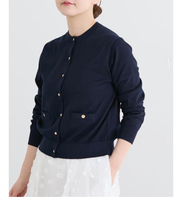 IENA「《アンサンブル対応/新色あり/追加2》PARIGI カーディガン」|カーディガン|