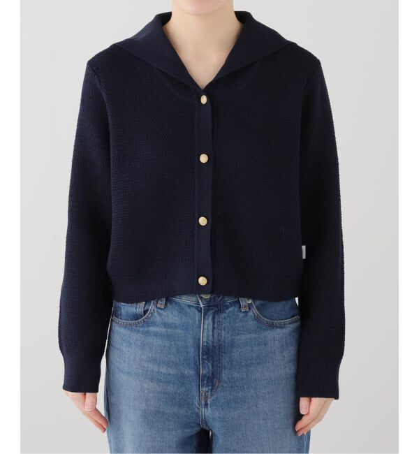 SLOBE IENA「ORCIVAL/オーシバル ニットカーディガン OR-D0141」|カーディガン|ネイビー