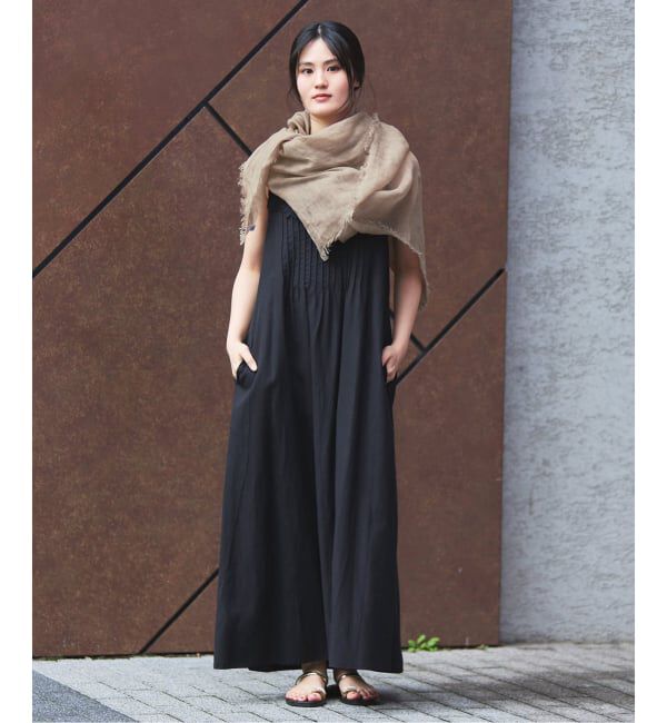 IENA「《予約》NIMNIMDUAI/ニムニムデュアイ PLAIN GAUZE STOLE ストール」|ストール|