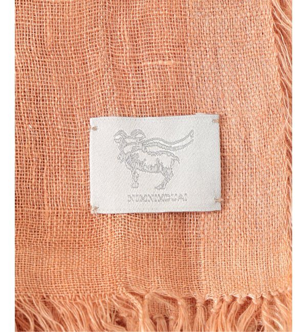 IENA「《予約》NIMNIMDUAI/ニムニムデュアイ PLAIN GAUZE STOLE ストール」|ストール|