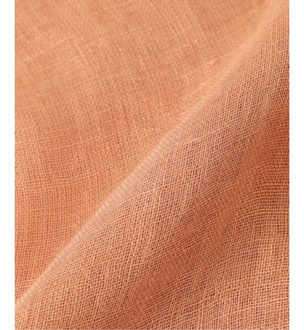 IENA「《予約》NIMNIMDUAI/ニムニムデュアイ PLAIN GAUZE STOLE ストール」|ストール|