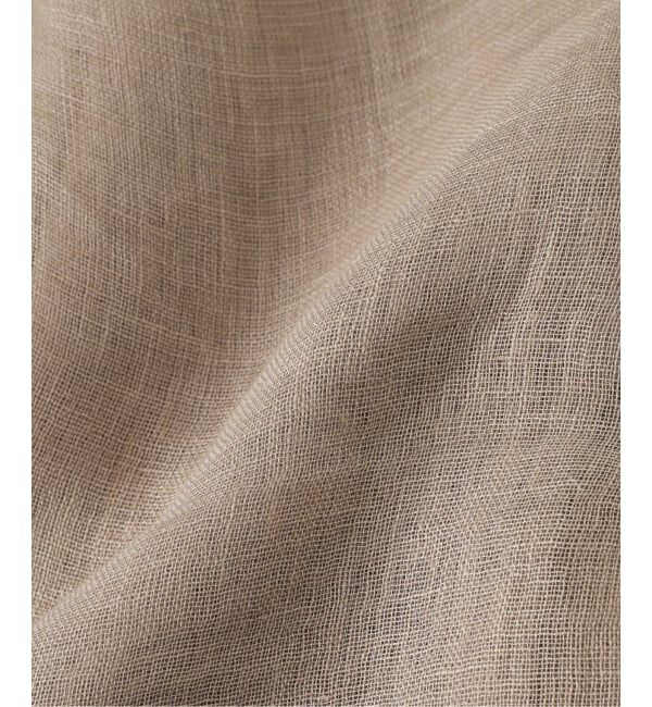 IENA「《予約》NIMNIMDUAI/ニムニムデュアイ PLAIN GAUZE STOLE ストール」|ストール|