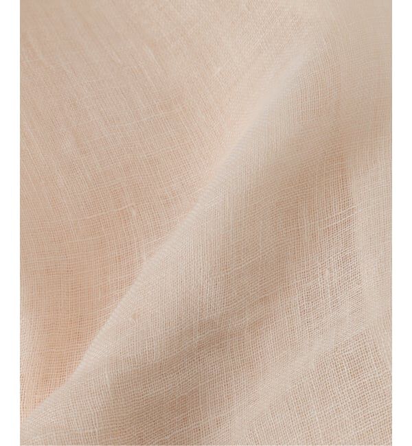 IENA「《予約》NIMNIMDUAI/ニムニムデュアイ PLAIN GAUZE STOLE ストール」|ストール|