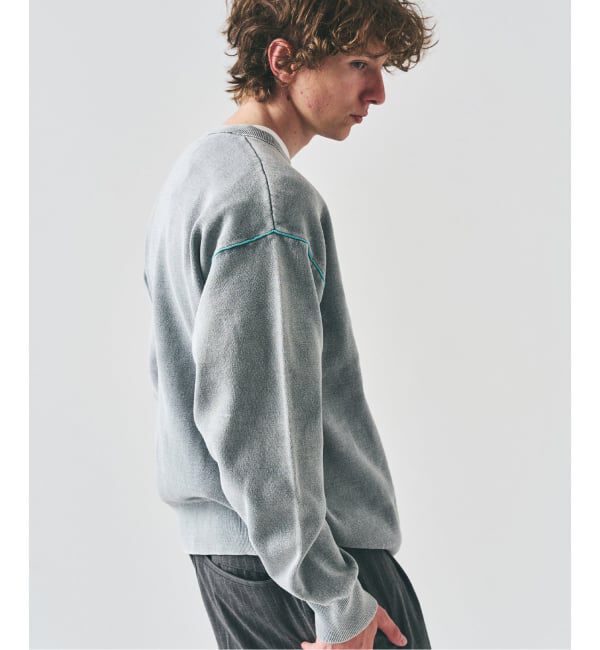 417 EDIFICE「フェイドカラー ニットクルー」|ニット・セーター|