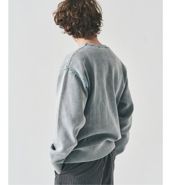 417 EDIFICE「フェイドカラー ニットクルー」|ニット・セーター|