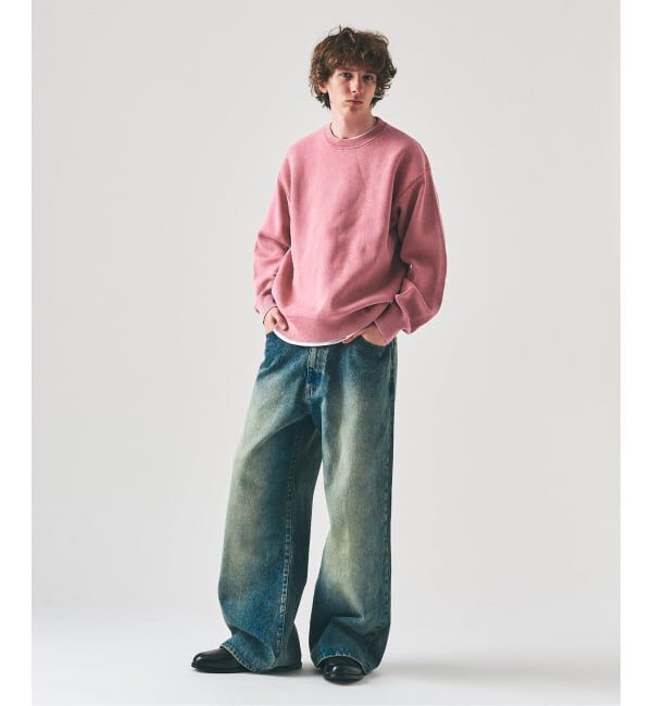 417 EDIFICE「フェイドカラー ニットクルー」|ニット・セーター|