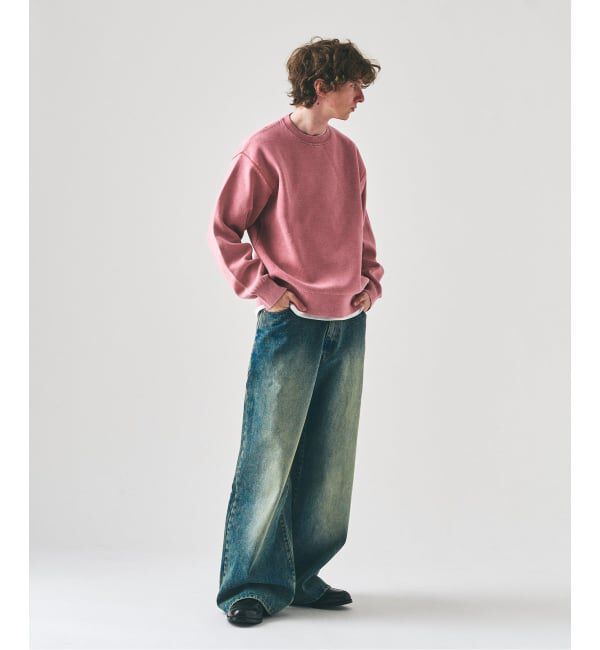 417 EDIFICE「フェイドカラー ニットクルー」|ニット・セーター|