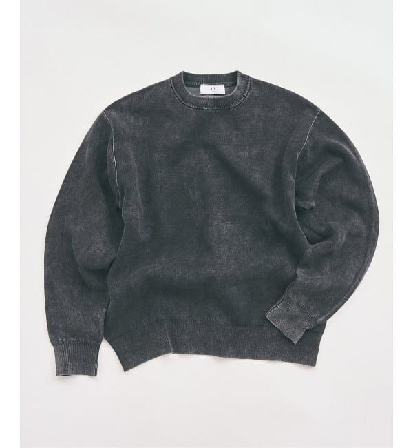 417 EDIFICE「フェイドカラー ニットクルー」|ニット・セーター|