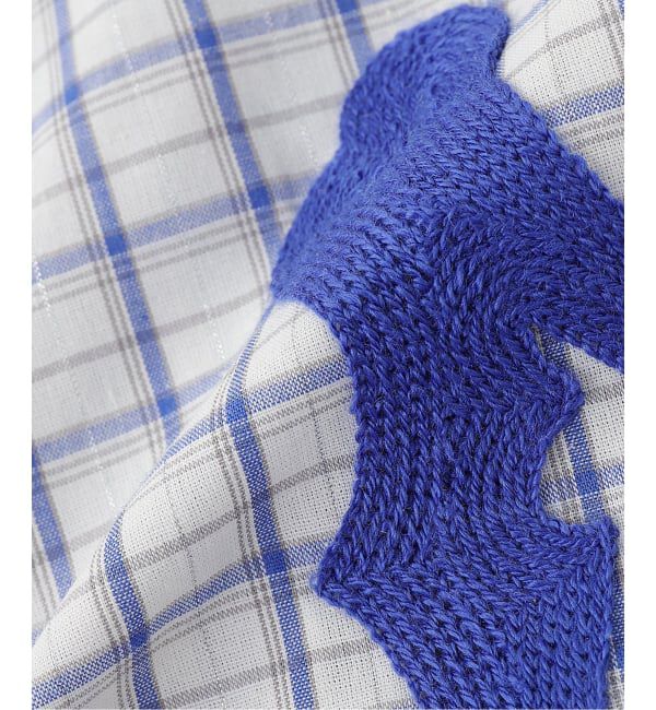 PULP「WOKE EDGE / ウォークエッジ NY GLIT CHECK SHIRT」|シャツ・ブラウス|