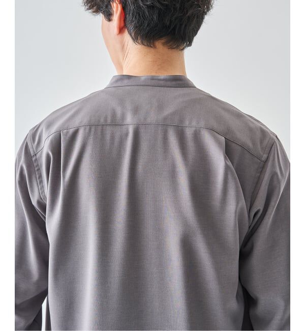 EDIFICE「WOLSTAR TWILL バンドシャツ」|シャツ・ブラウス|