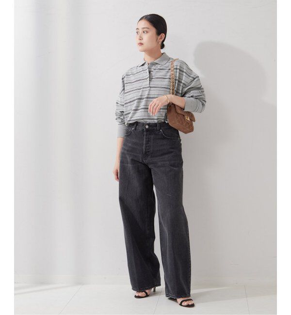 journal standard L'essage「ポロシャツロングスリーブプルオーバー」|Tシャツ・カットソー|