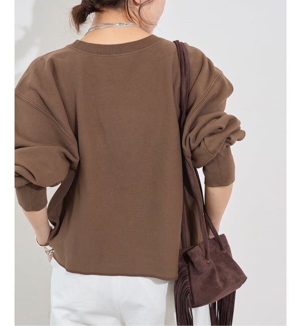 JOURNAL STANDARD「JS カレッジ クロップドスウェット」|スウェット・ジャージ|