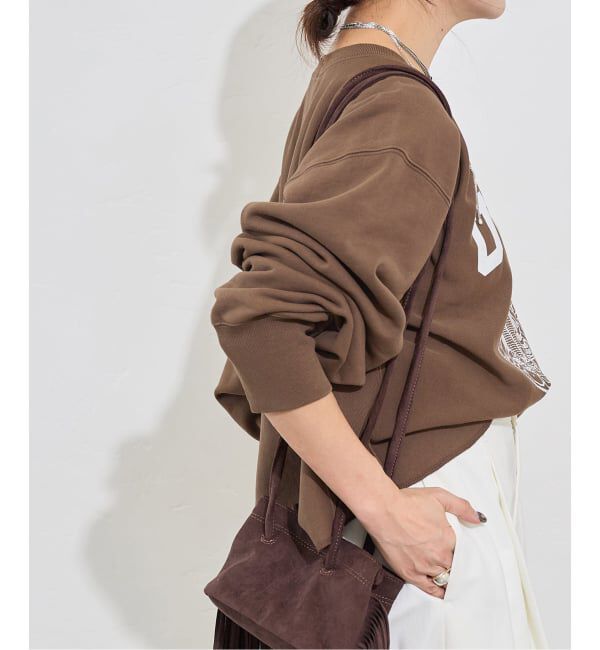 JOURNAL STANDARD「JS カレッジ クロップドスウェット」|スウェット・ジャージ|