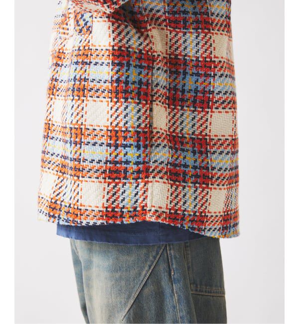 JOURNAL STANDARD relume「バスケット ツィードチェック CPO シャツブルゾン」|その他|