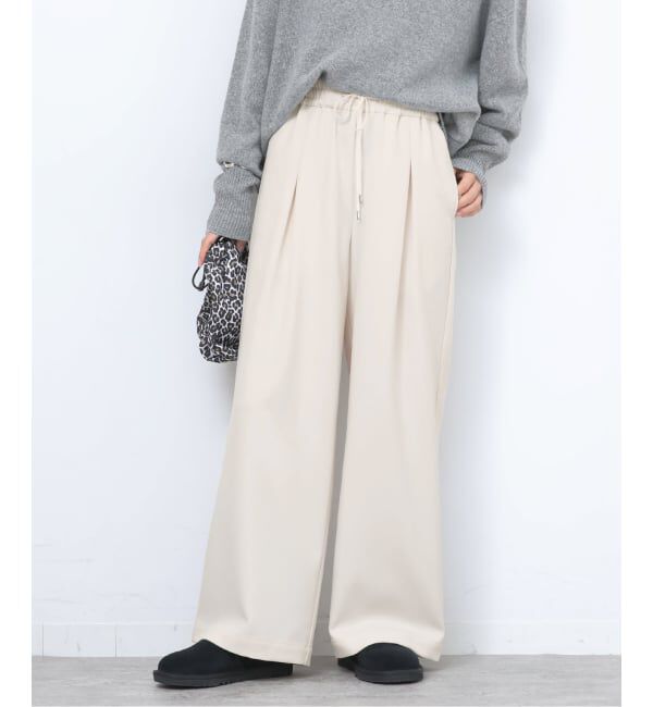 JOURNAL STANDARD relume「ストレッチメランジツイルイージーパンツ」|スラックス|